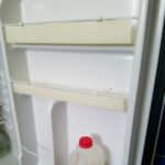 Plastic refridgerator shelf insert